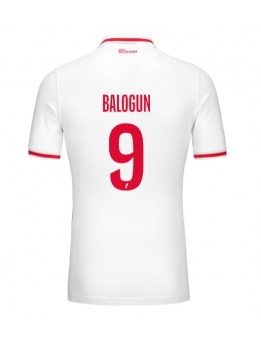 AS Monaco Folarin Balogun #9 Domaci Dres 2024-25 Kratak Rukavima